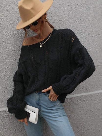Zinny Knit Sweater - Black