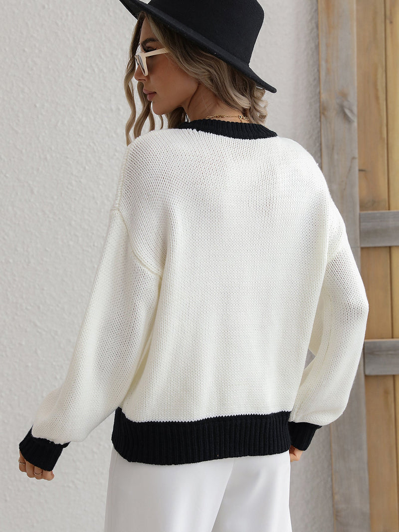 Kasmere Knit Sweater - Cream