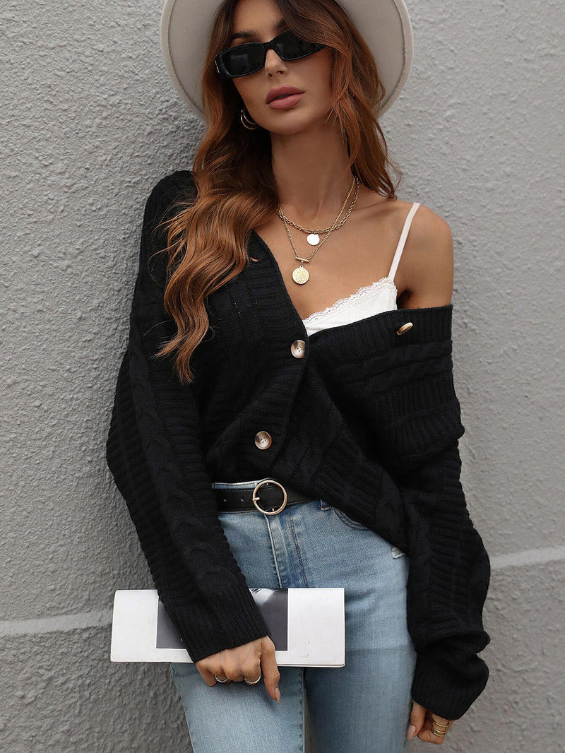 Rachael Knit Cardigan - Black