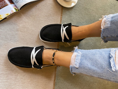 Boat Shoes Sneakers Sip on Flat Shoes - En Bloom