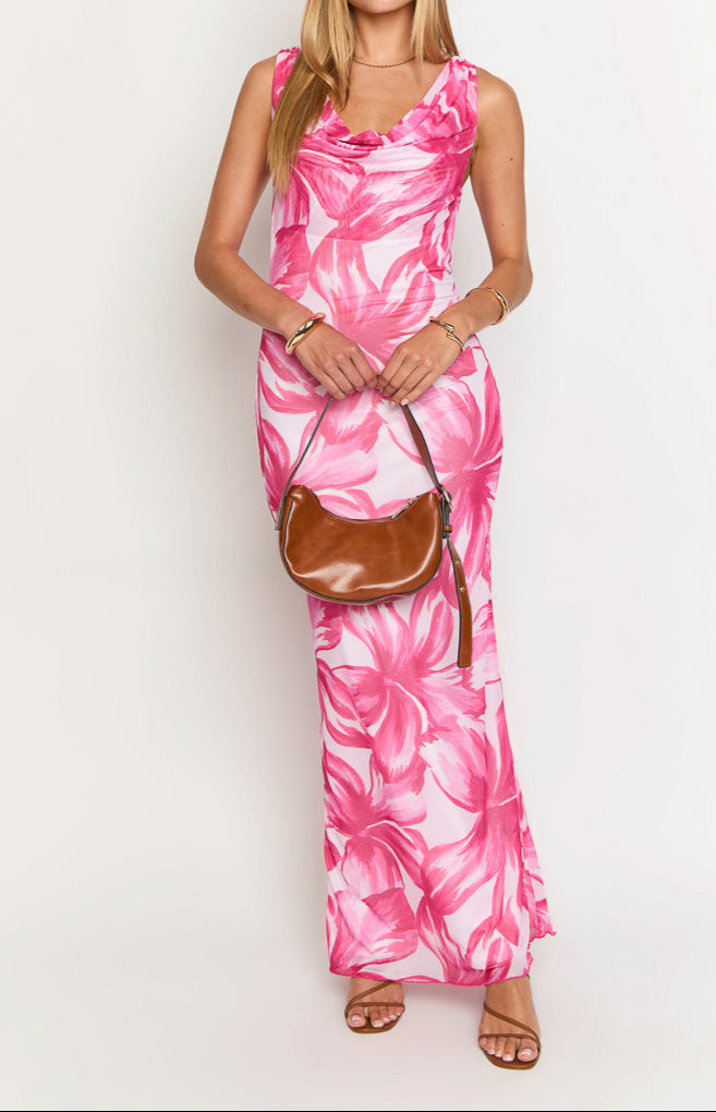 Como Pink Maxi Dress