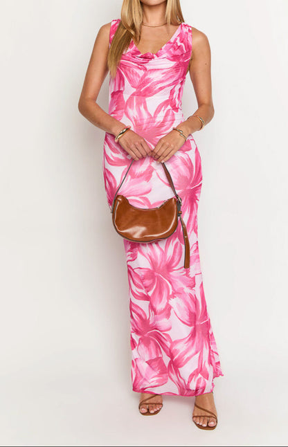 Como Pink Maxi Dress