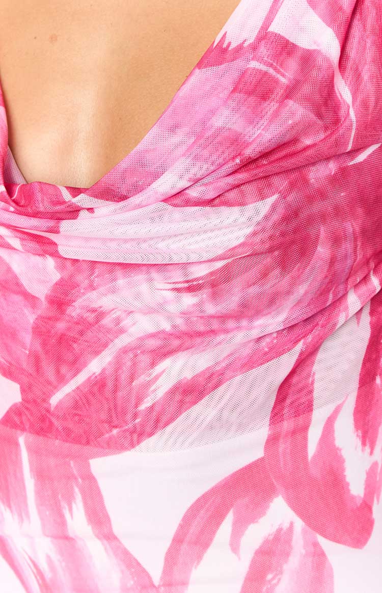 Como Pink Maxi Dress