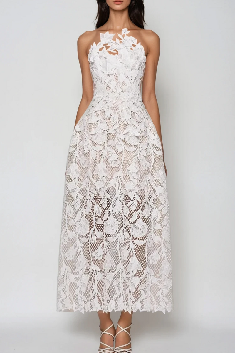 Bodie Lace Maxi Dress