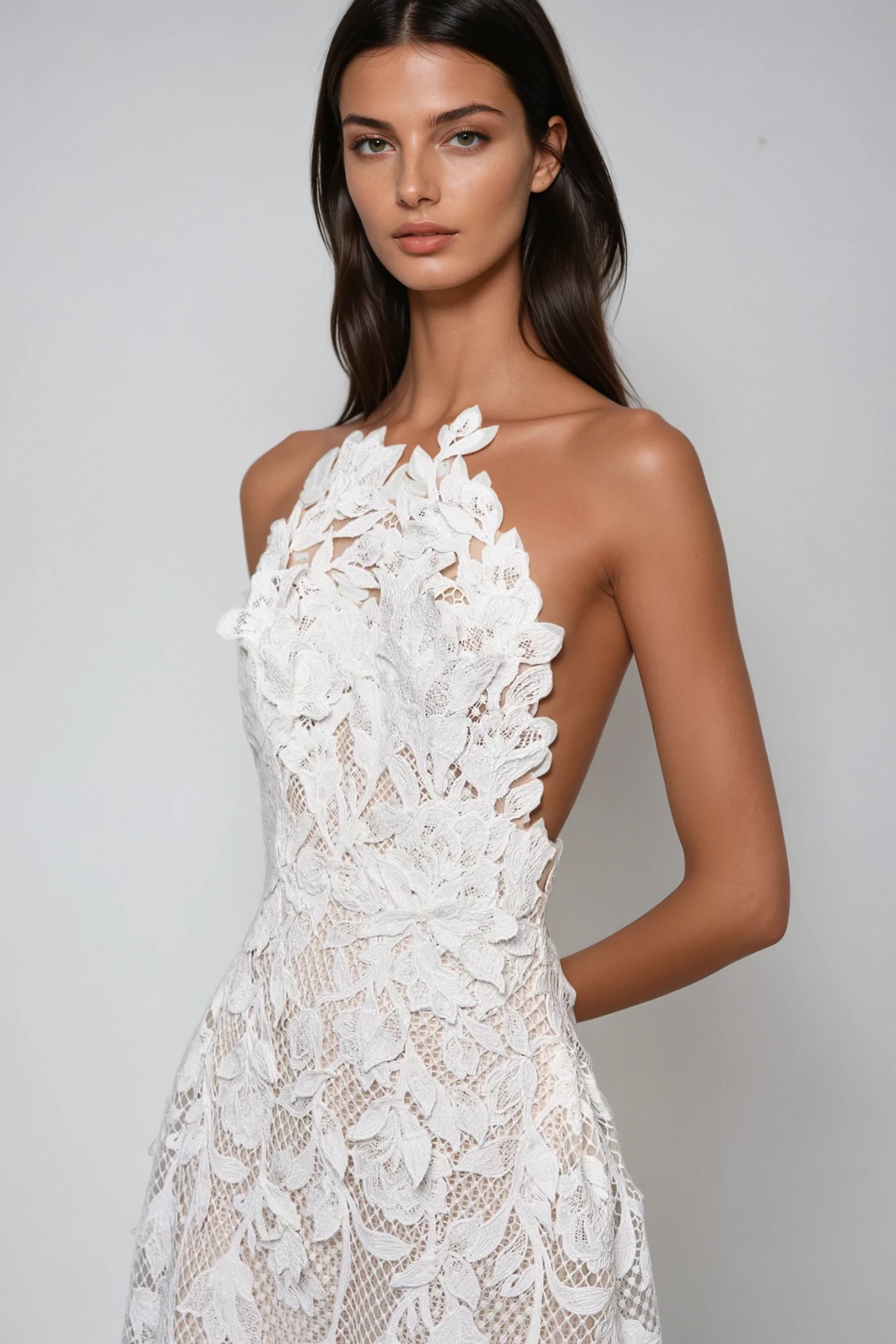 Bodie Lace Maxi Dress
