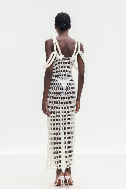 Bogumir Cutout Knit Maxi Dress