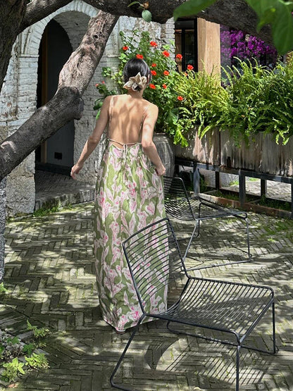 Printed Maxi Dress _ the Perfect Beach Getaway Dress