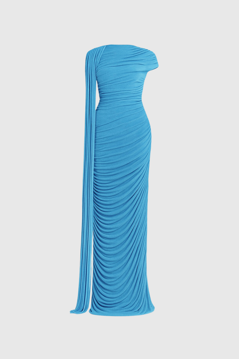 Brandt Ruch Fringe Maxi Dress