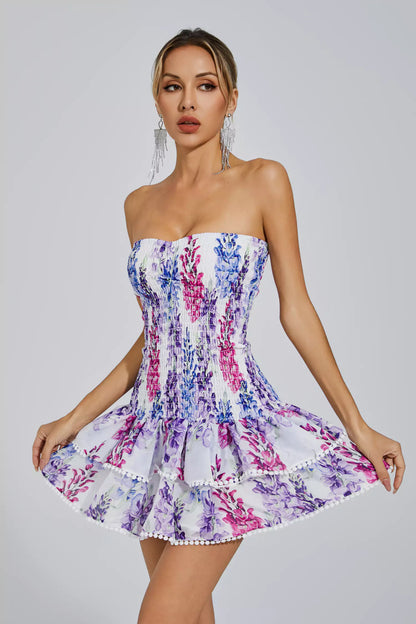 Bridget Ruffle Mini Dress