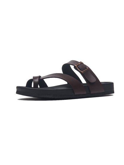 Maibulun | Brown Footbed Sandal