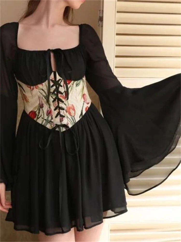 Bandage Corset Mini Dress