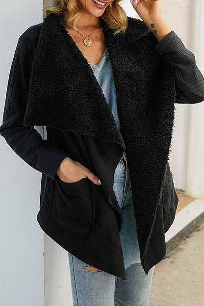 Chicindress Plush Irregular Coat