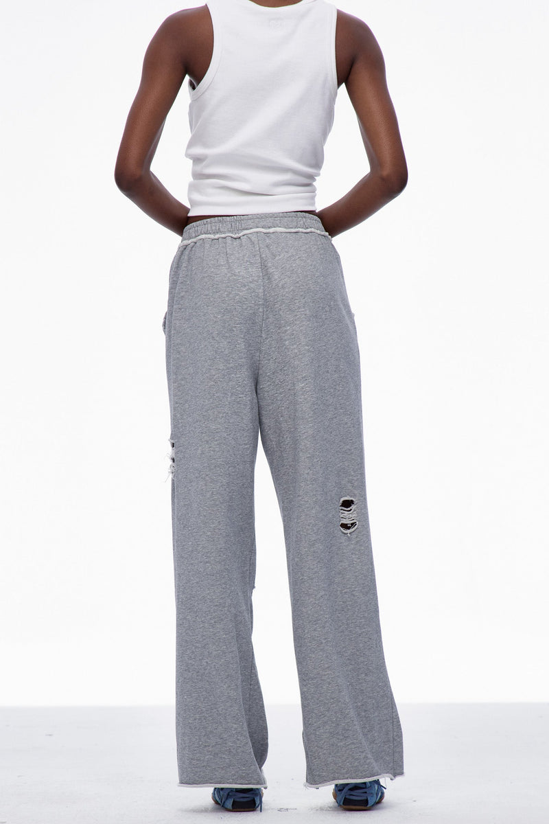 Carin Cutout Torn Pants