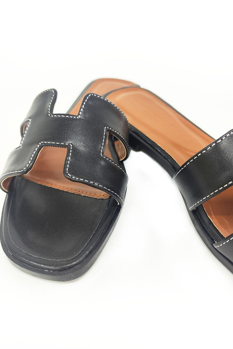 Flat Slide Sandals