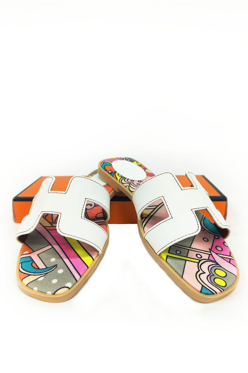 Flat Slide Sandals
