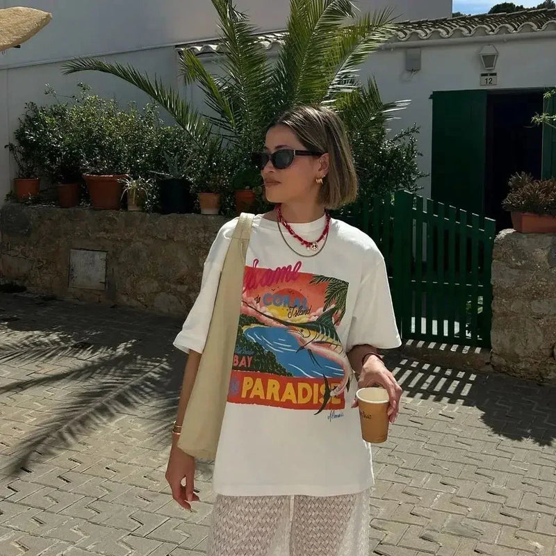 Lotus Eyed Graphic T-shirt