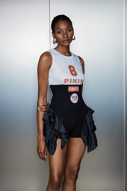 Cathrin Deconstruct Sleeveless Mini Dress