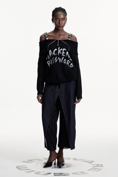 Chaggit Deconstruct Skirt Pants