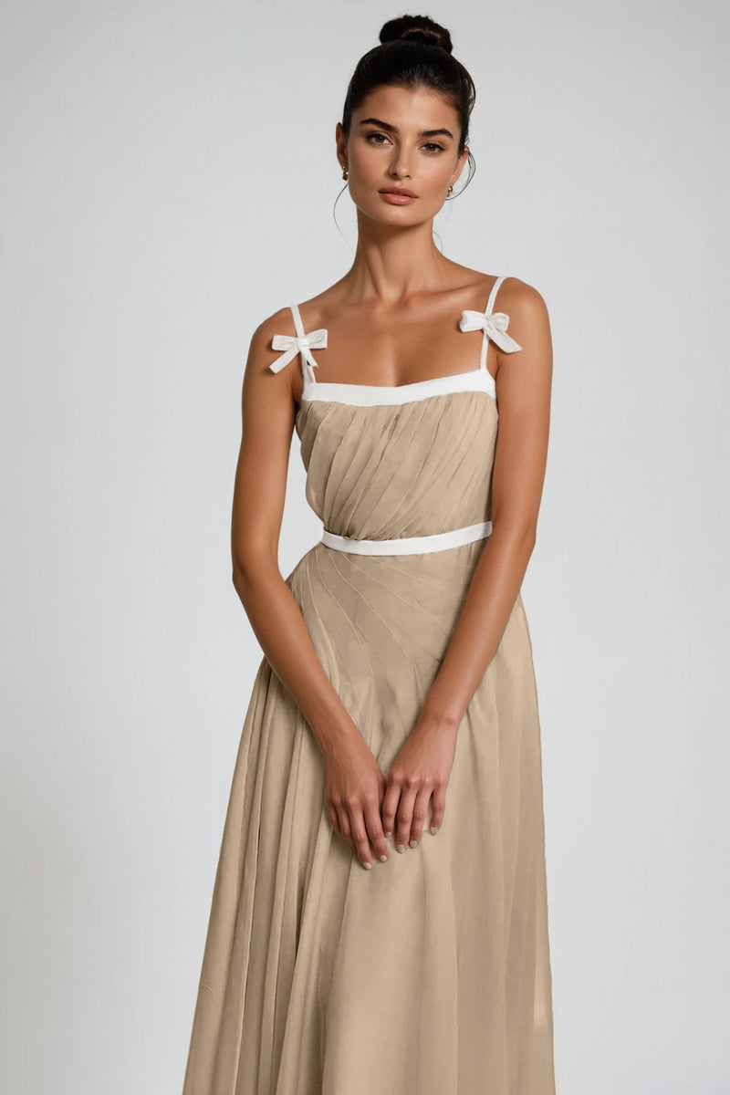 Chalkis Ruch Bow Maxi Dress