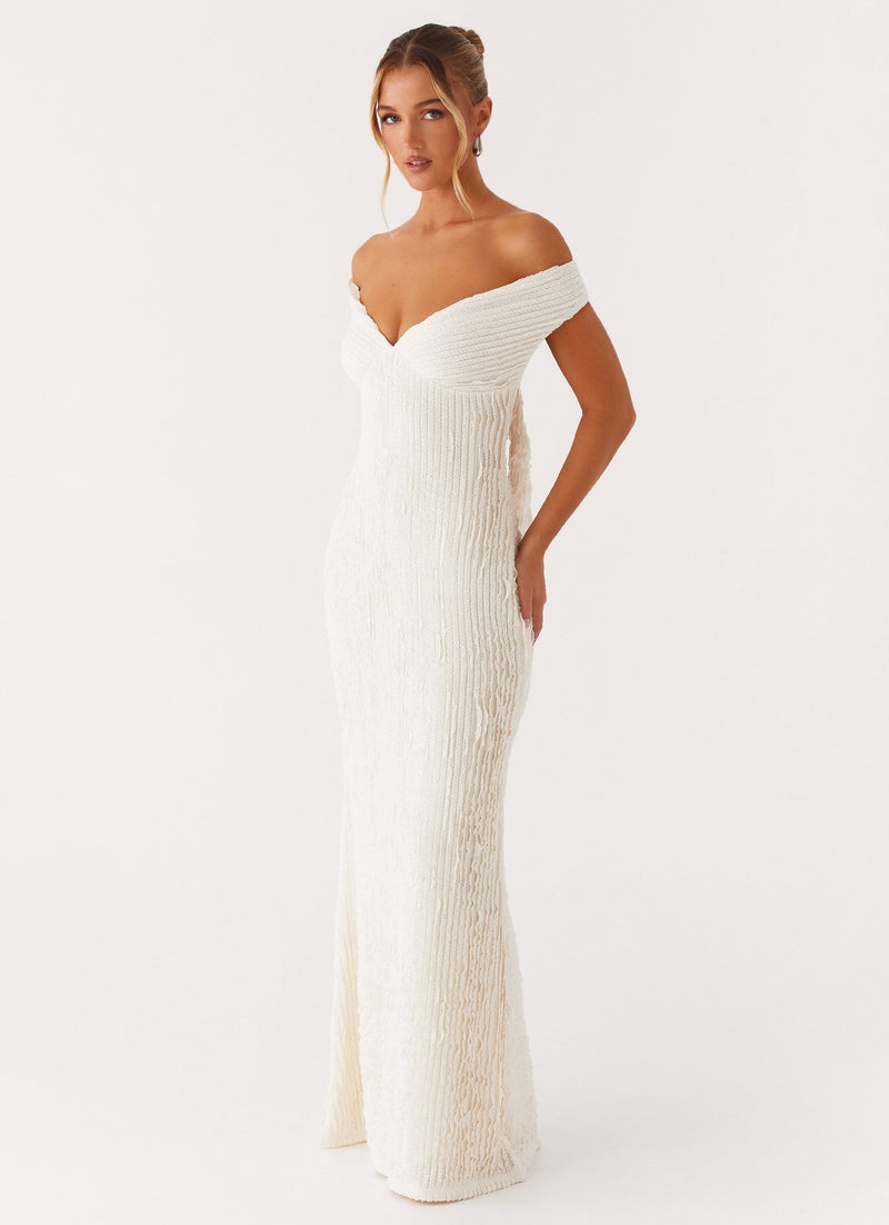Mae Off Shoulder Maxi Dress