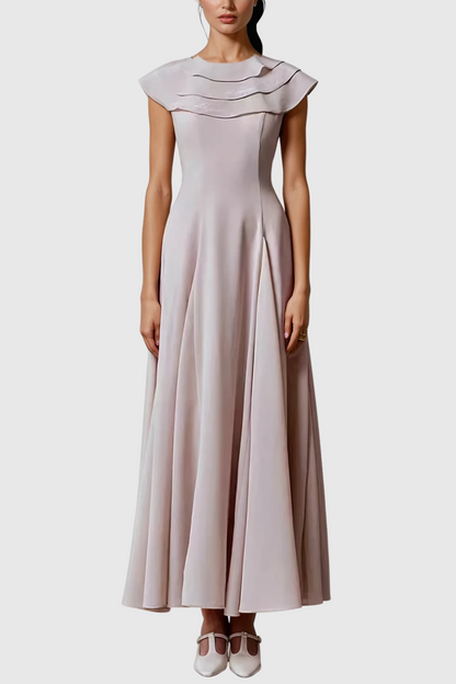 Chidiebele Ruffle Sleeveless Maxi Dress