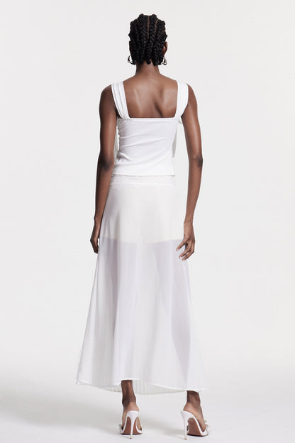 Chirag Lace Deconstruct Maxi Dress