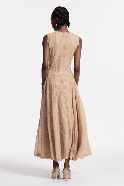 Christy Ruch Sleeveless Maxi Dress