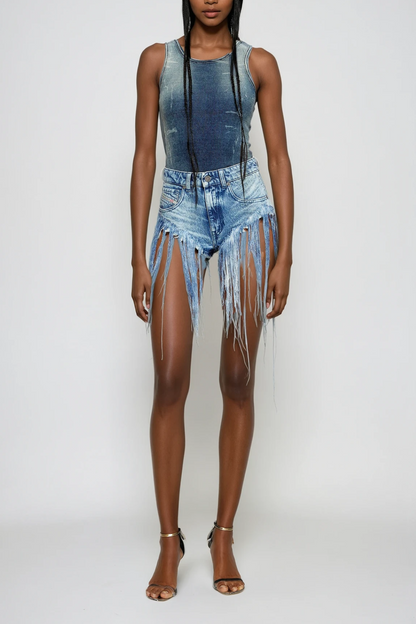 Cillian Fringe Shorts