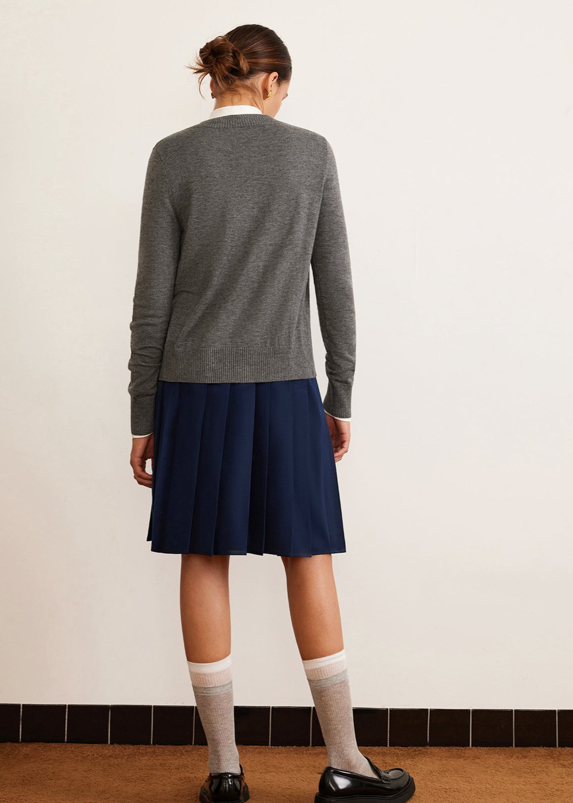 Classic Button-down Knit Cardigan