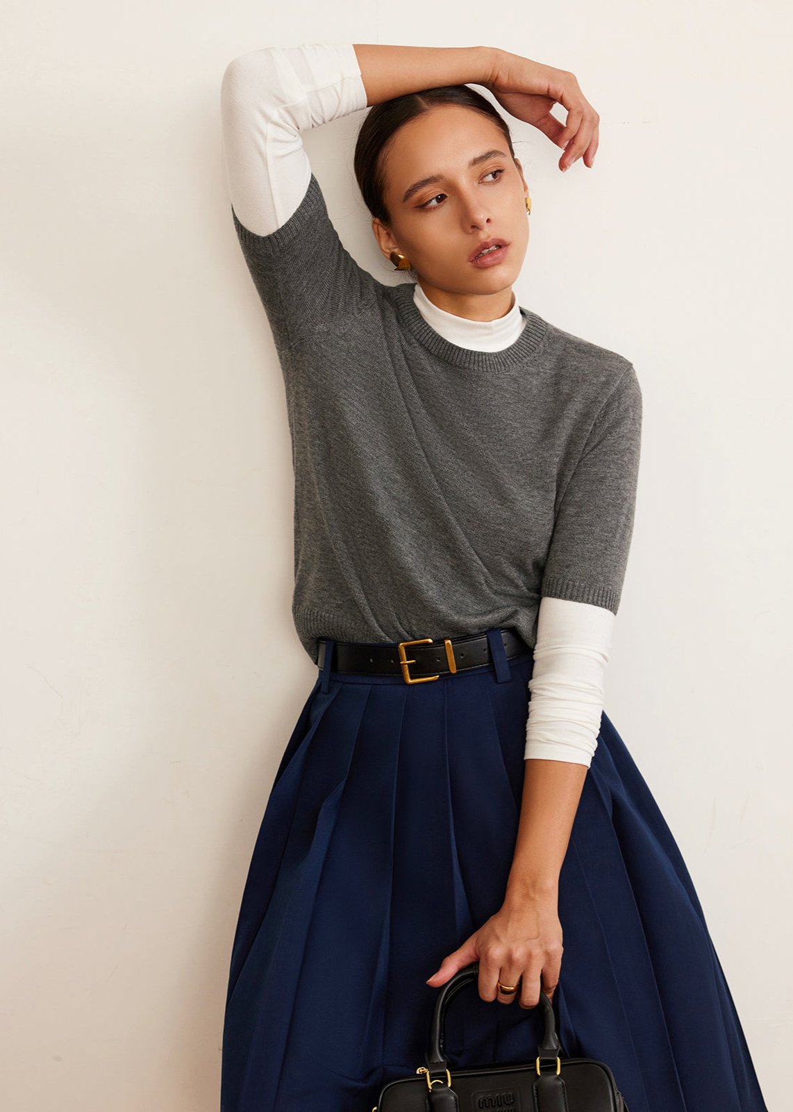 Classic Short Sleeve Sweater