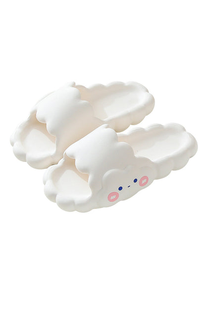 Cloud Color Flat Slippers