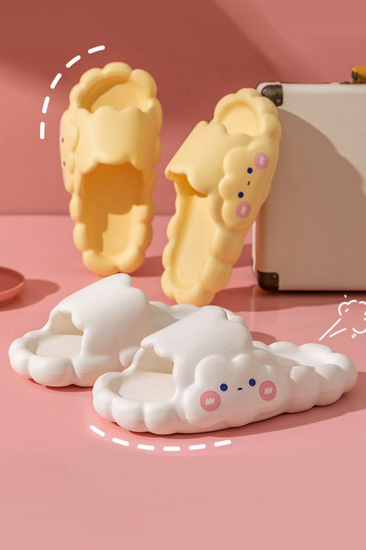 Cloud Color Flat Slippers