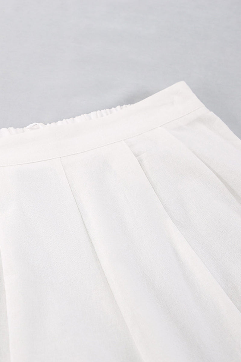 Cotton Square Neck Tank Pants Suits