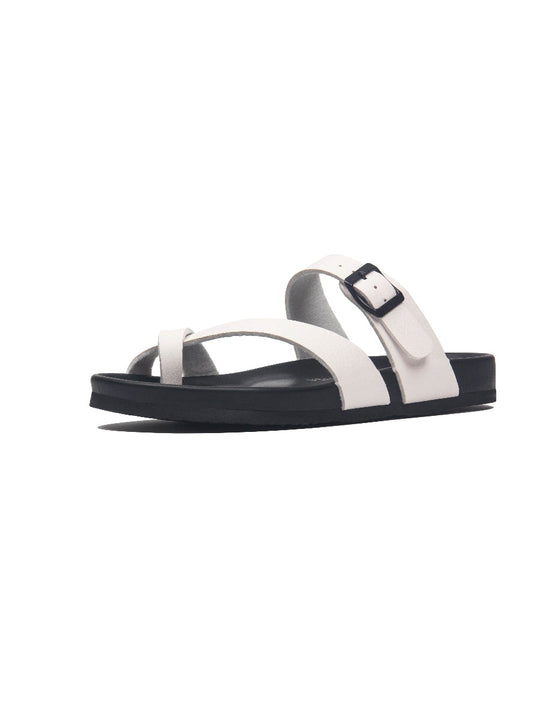 Maibulun | Cream Footbed Sandal