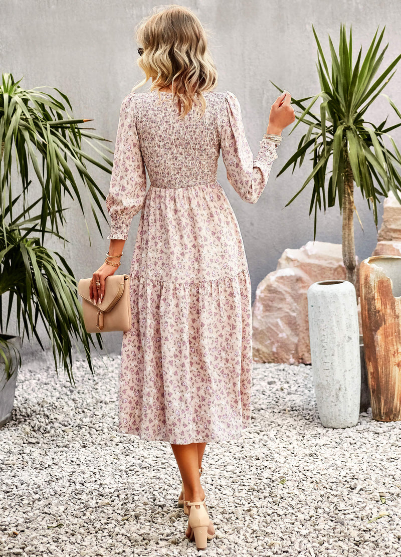 Trading Places Midi Dress - Crepe