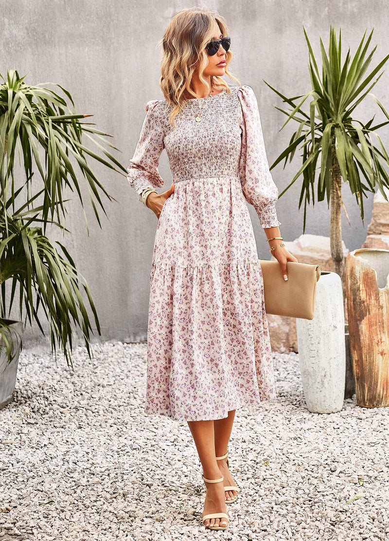 Trading Places Midi Dress - Crepe