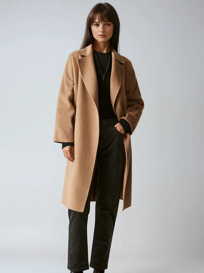 Classic Elegance Woolen Overcoat
