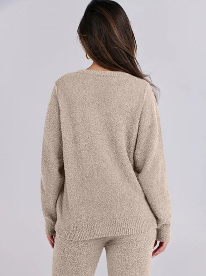 Cozy Knit Sweater and Pants Set