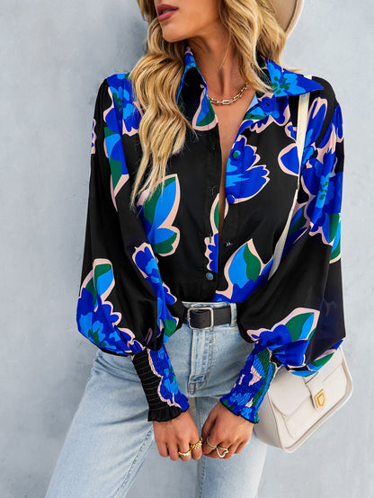 Fleetwood Blouse - Black Print