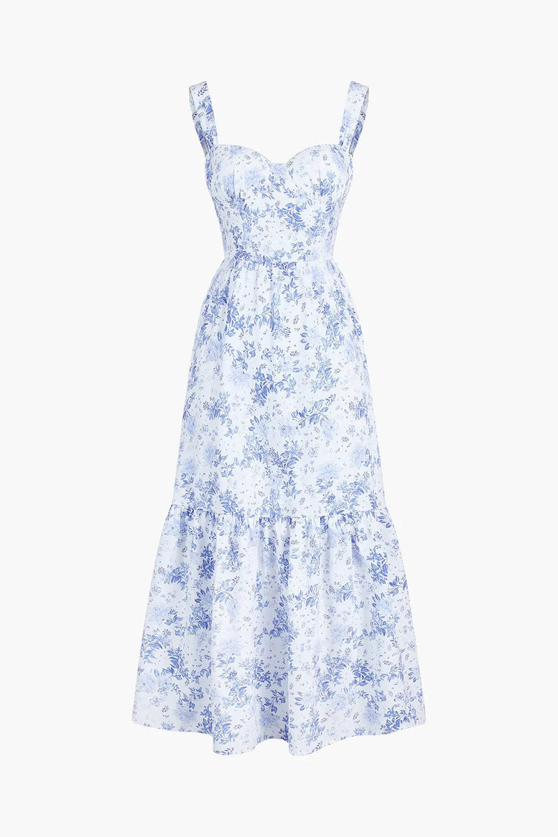 Dala Pockets Zippered Midi Dress