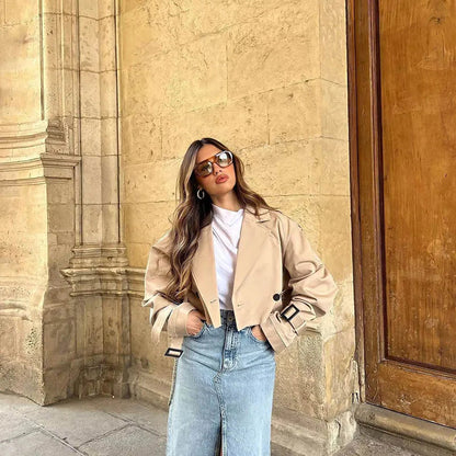 Cropped Trenchcoat