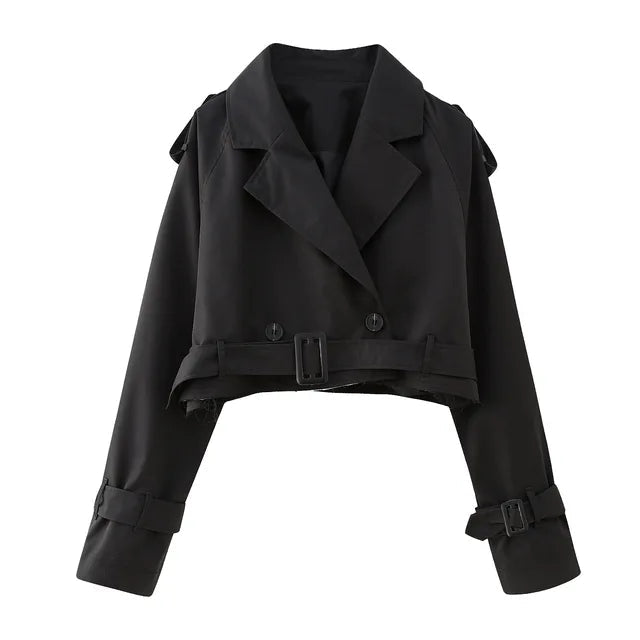 Cropped Trenchcoat