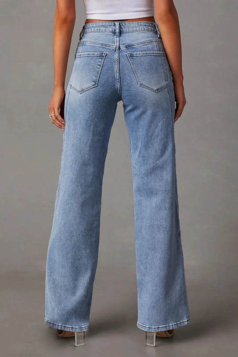 Danan Denim Straight Leg Pants