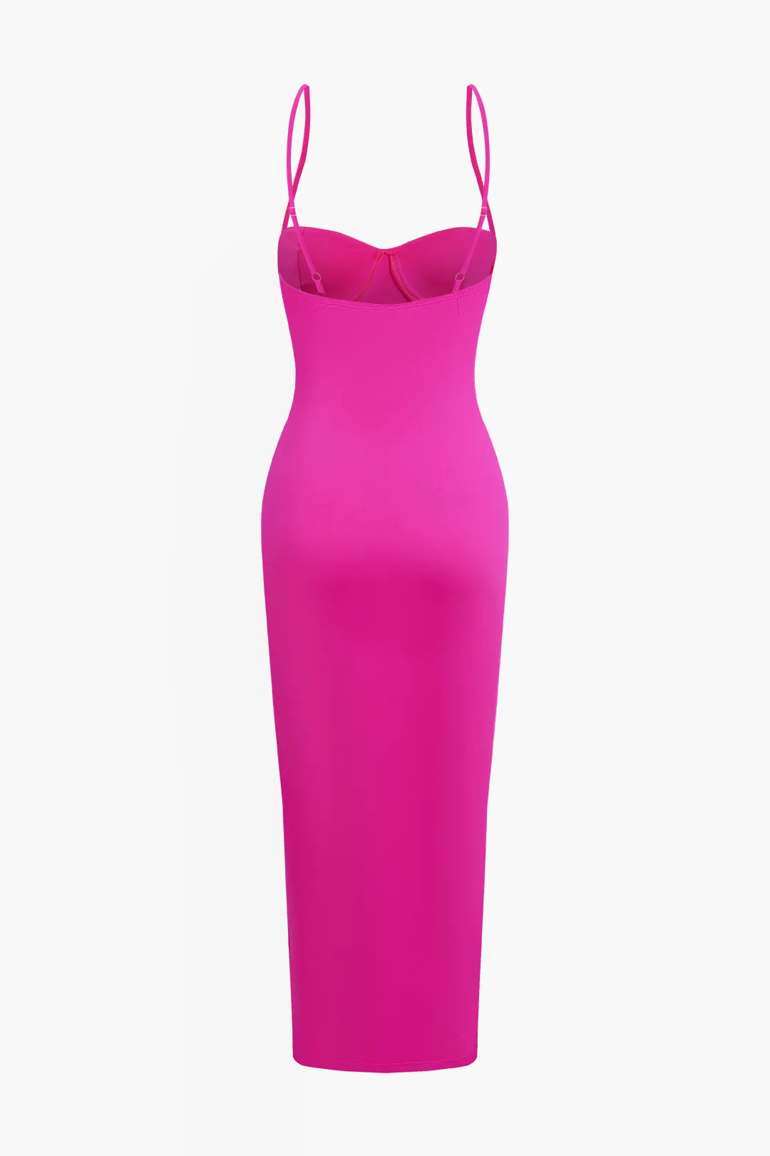 Dazze Pink Slip Maxi Dress