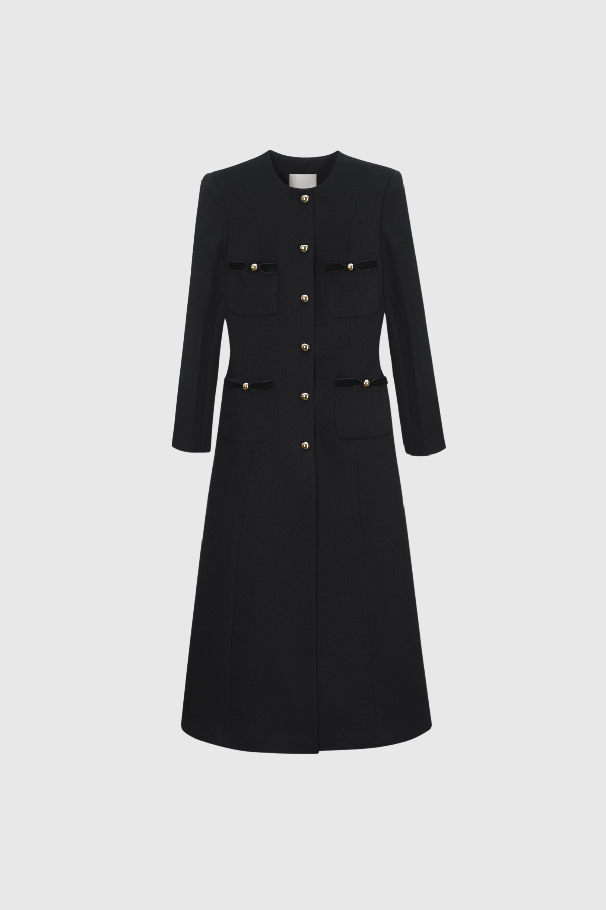 Dearbhla Long Sleeve Split Midi Dress