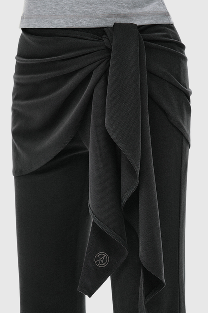 Dederick Tie Up Bootcut Pants