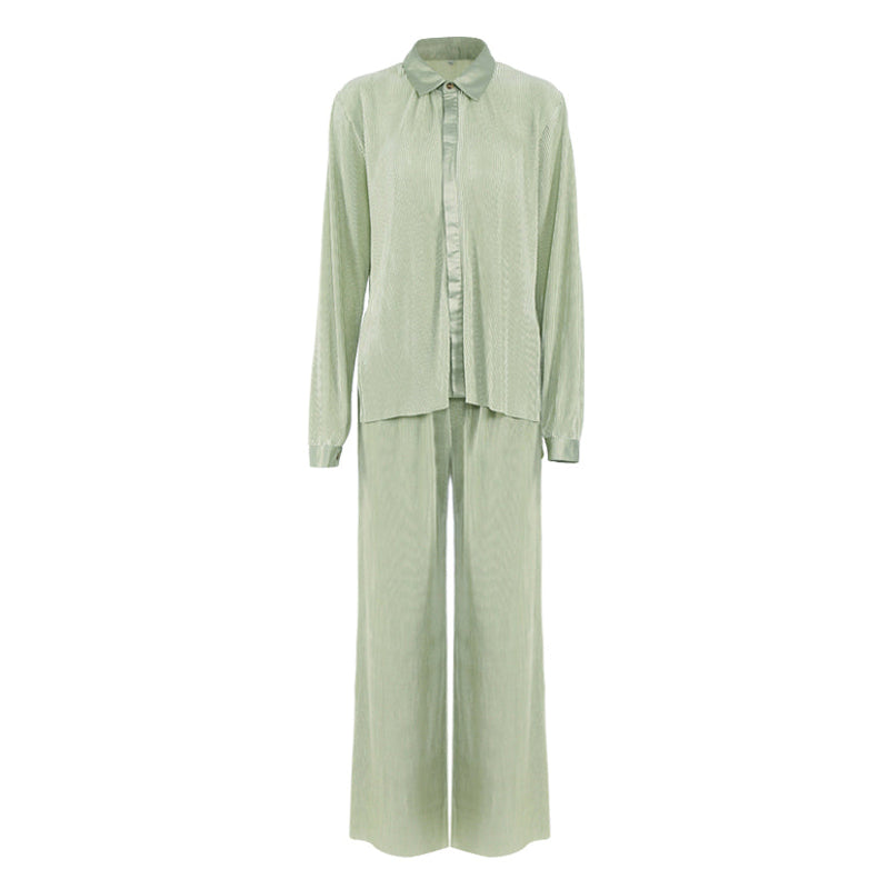 Jaynie Pants + Shirt Suit