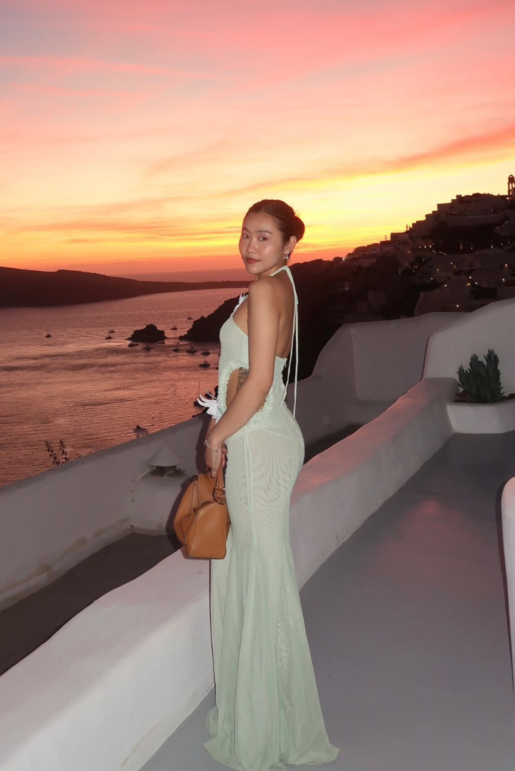 Francesca | Maternity Mermaid-fit Maxi Dress