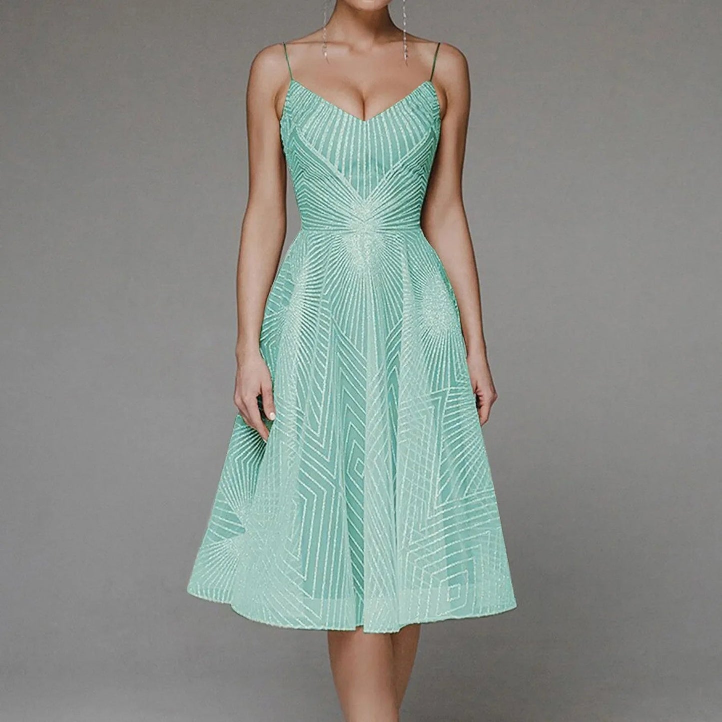 Dressbetty - Long Formal Party Midi Dress