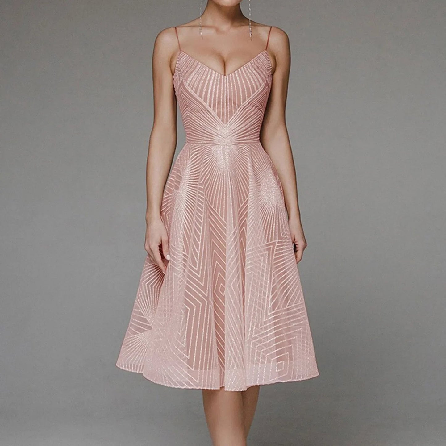 Dressbetty - Long Formal Party Midi Dress